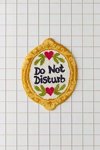 Do Not Disturb Frame Bath Mat