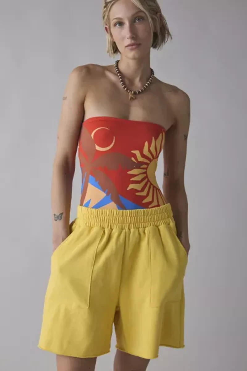 Out From Under Let’s Get It Cotton-Blend Knit Sweat Short