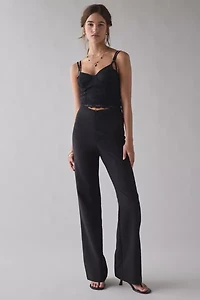 Out From Under Almost Midnight Lace Corset Top