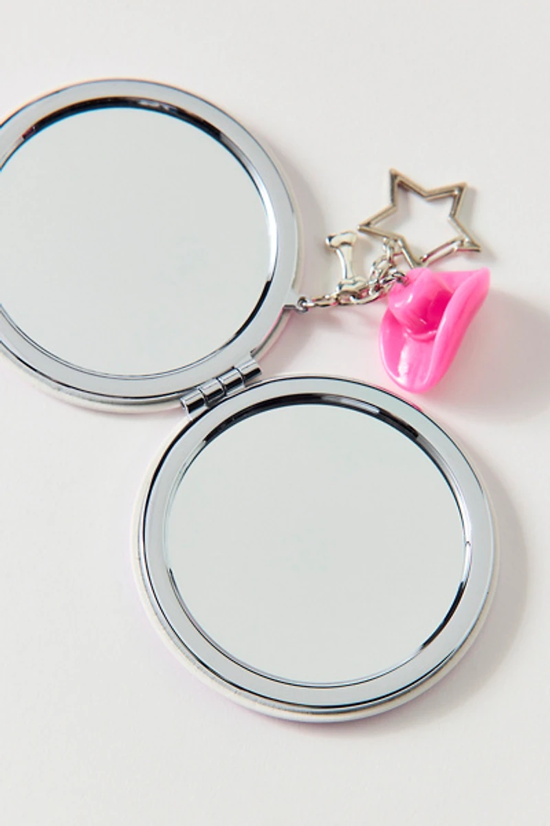 UO Icon Compact Mirror Keychain