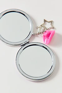 UO Icon Compact Mirror Keychain