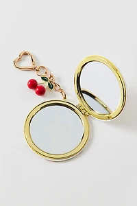 UO Icon Compact Mirror Keychain