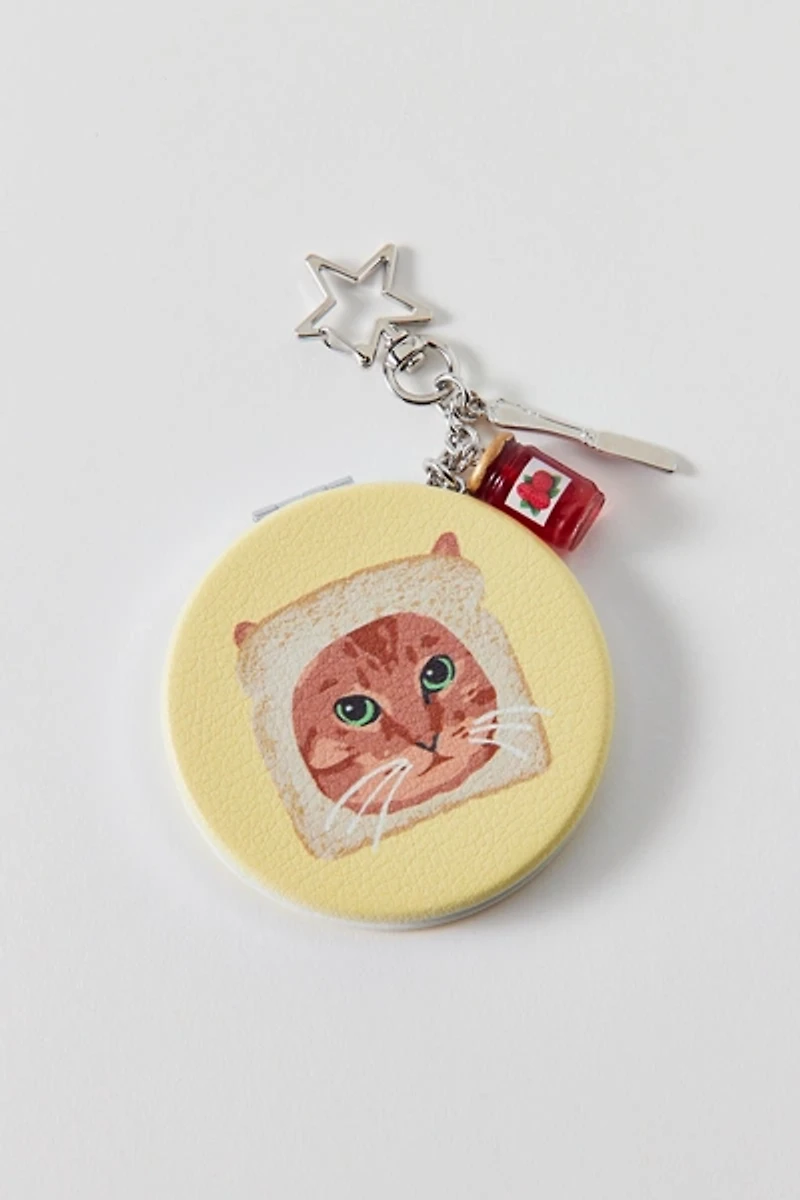 UO Icon Compact Mirror Keychain