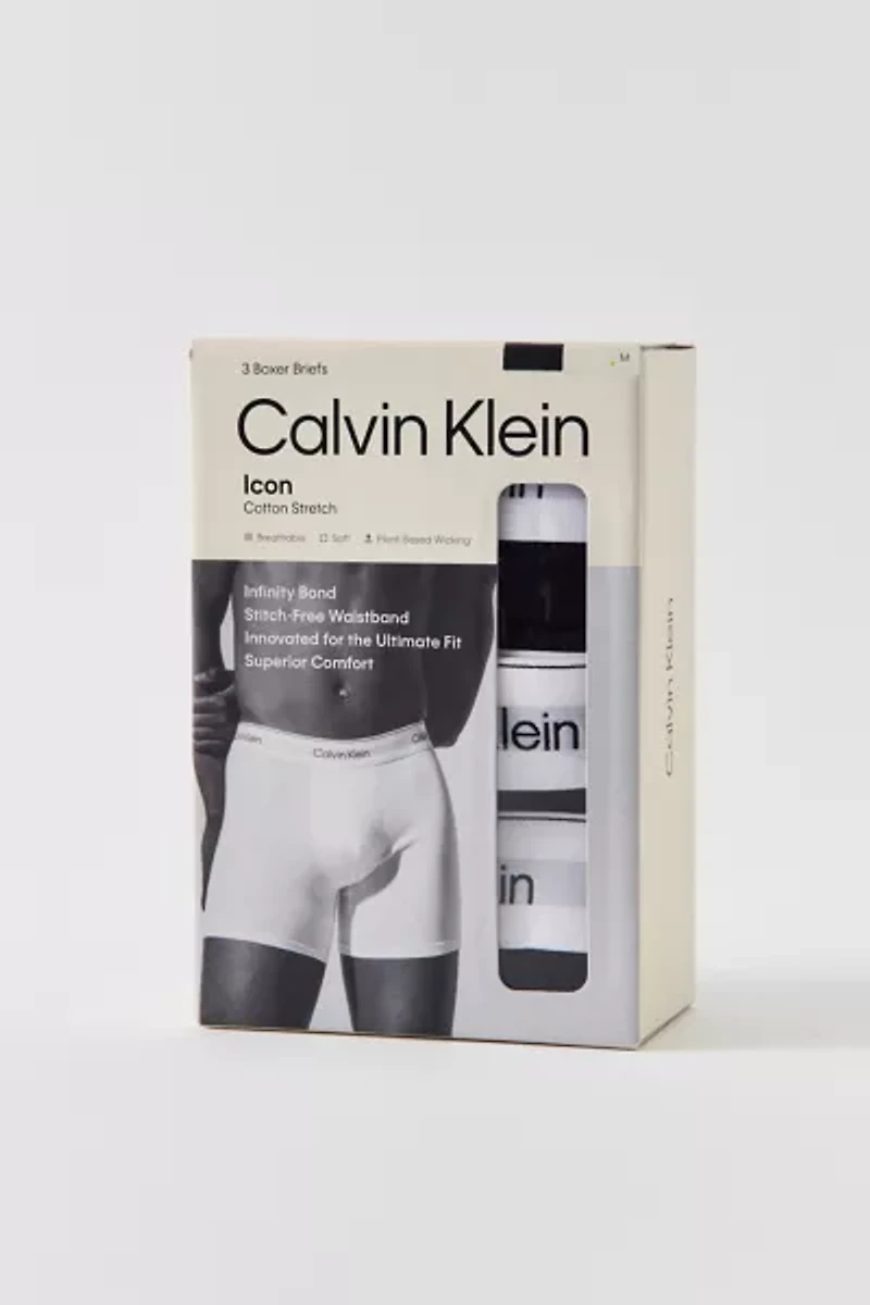 Calvin Klein Cotton Stretch Boxer Brief 3-Pack