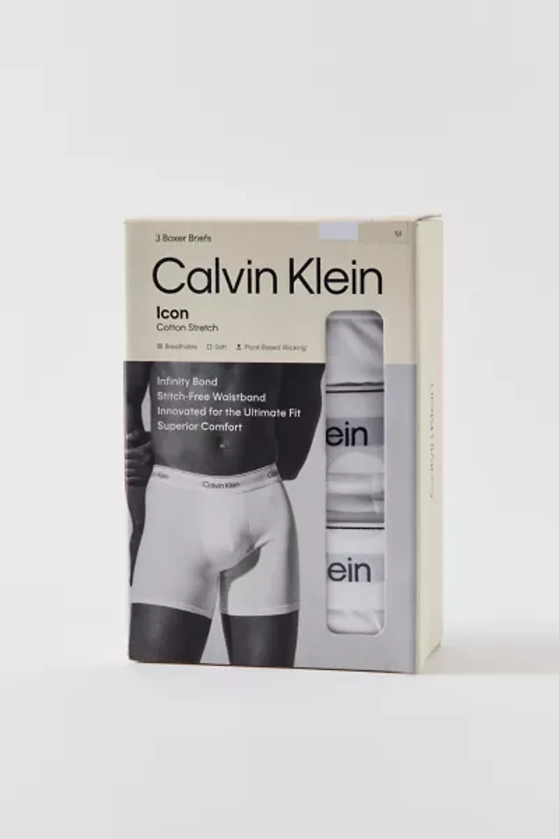 Calvin Klein Cotton Stretch Boxer Brief 3-Pack