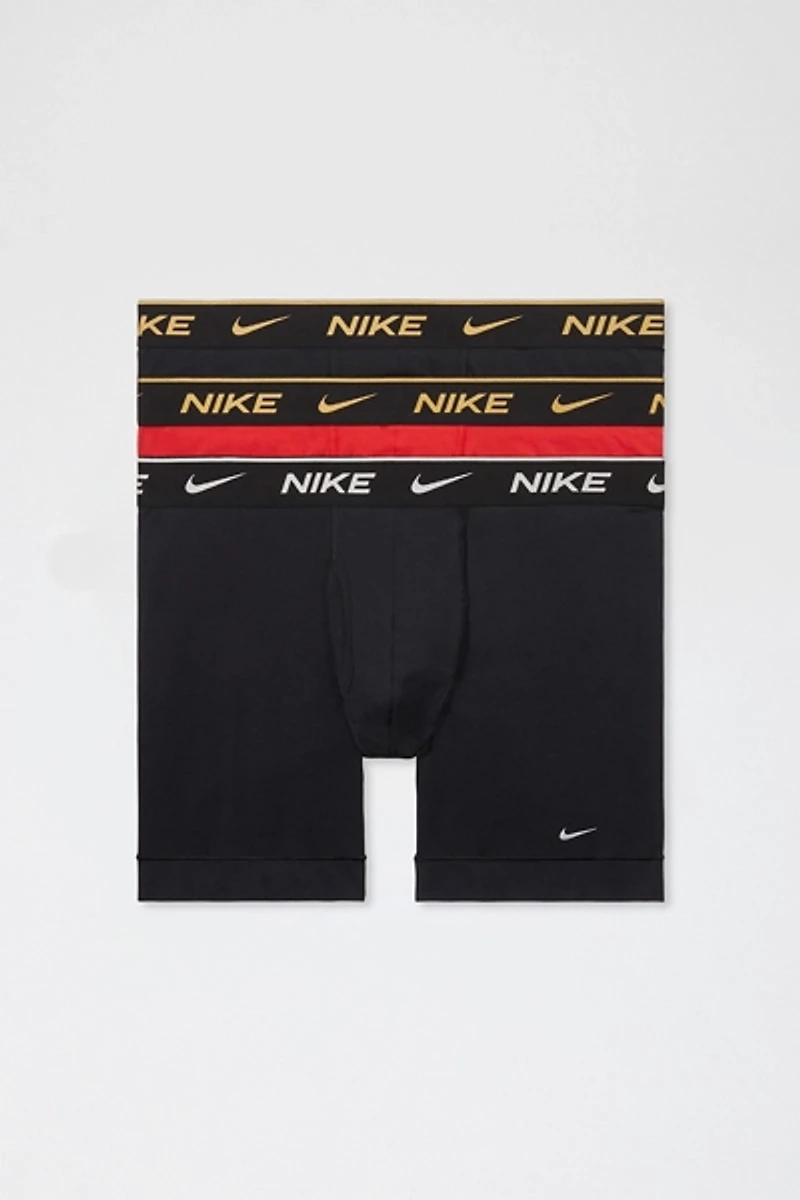 Nike Cotton Stretch Boxer Brief 3-Pack
