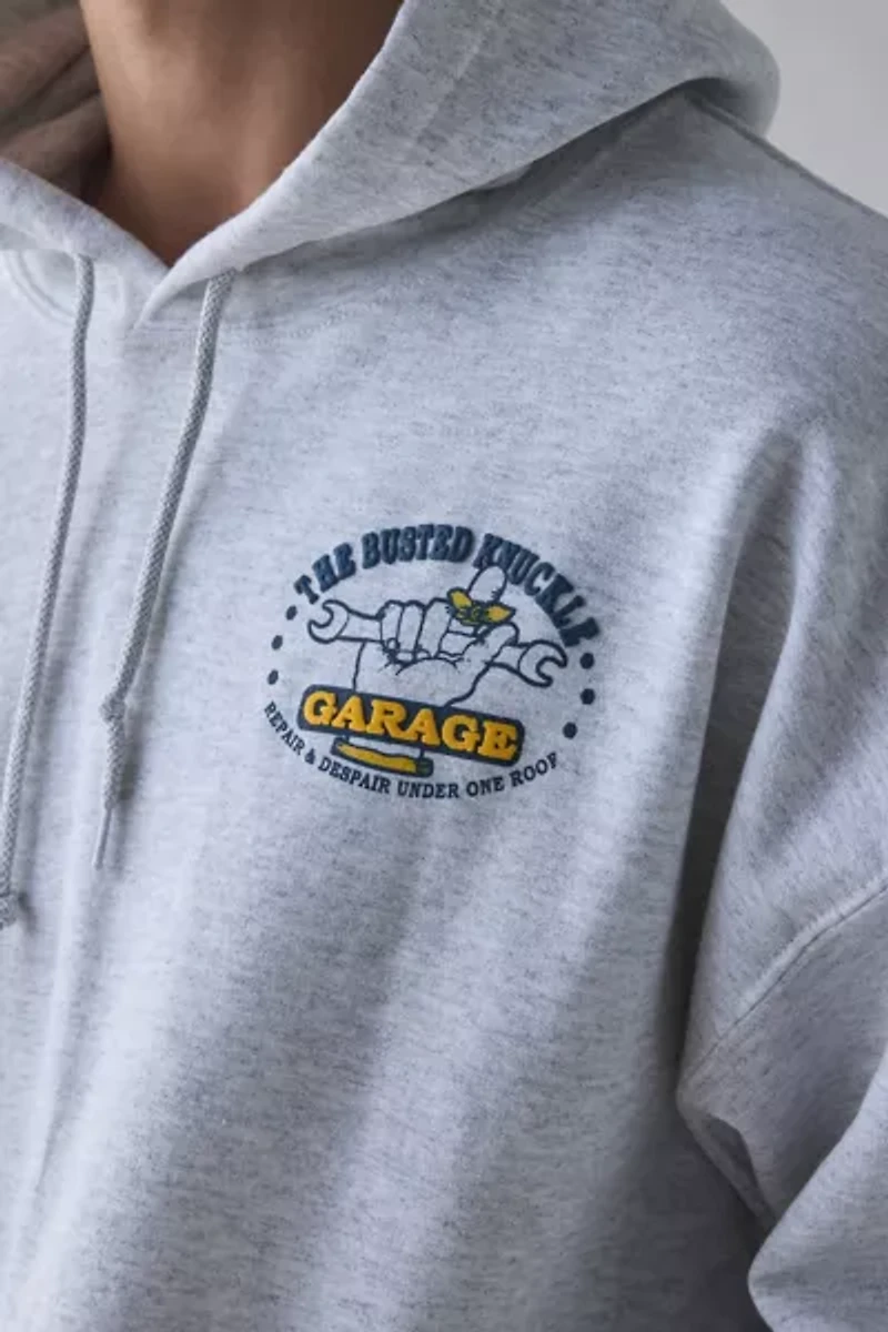 Busted Knuckle Garage Graphic Hoodie Sweatshirt