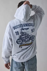 Busted Knuckle Garage Graphic Hoodie Sweatshirt