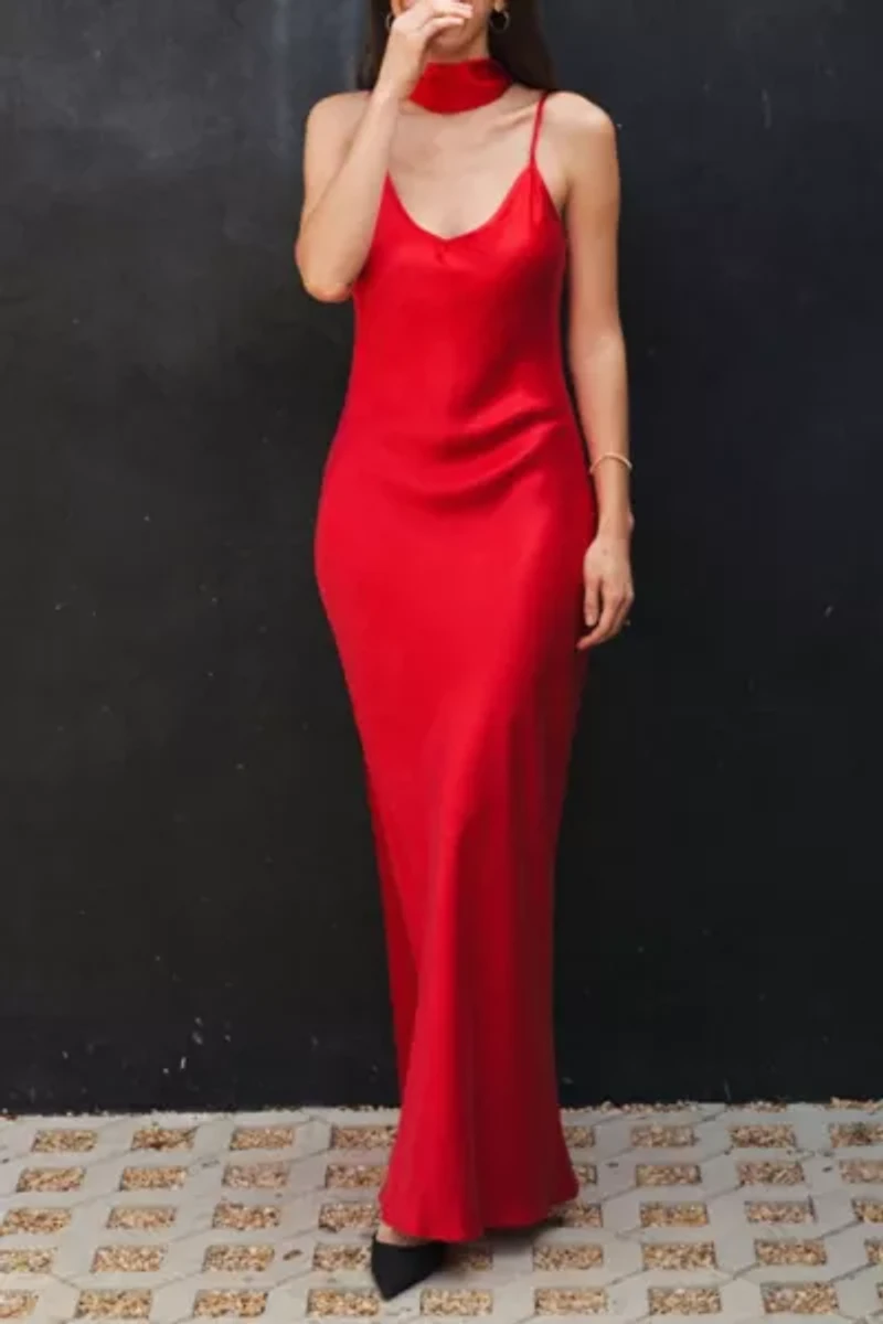 Whimsy + Row Bonnie Slip Maxi Dress