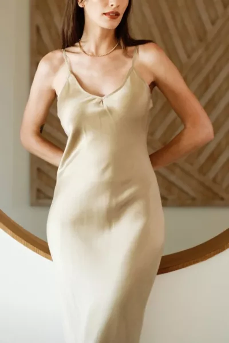 Whimsy + Row Bonnie Slip Maxi Dress