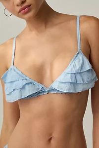 Only Hearts Kiki Bunny Ruffle Triangle Bralette