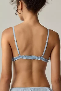 Only Hearts Kiki Bunny Ruffle Triangle Bralette