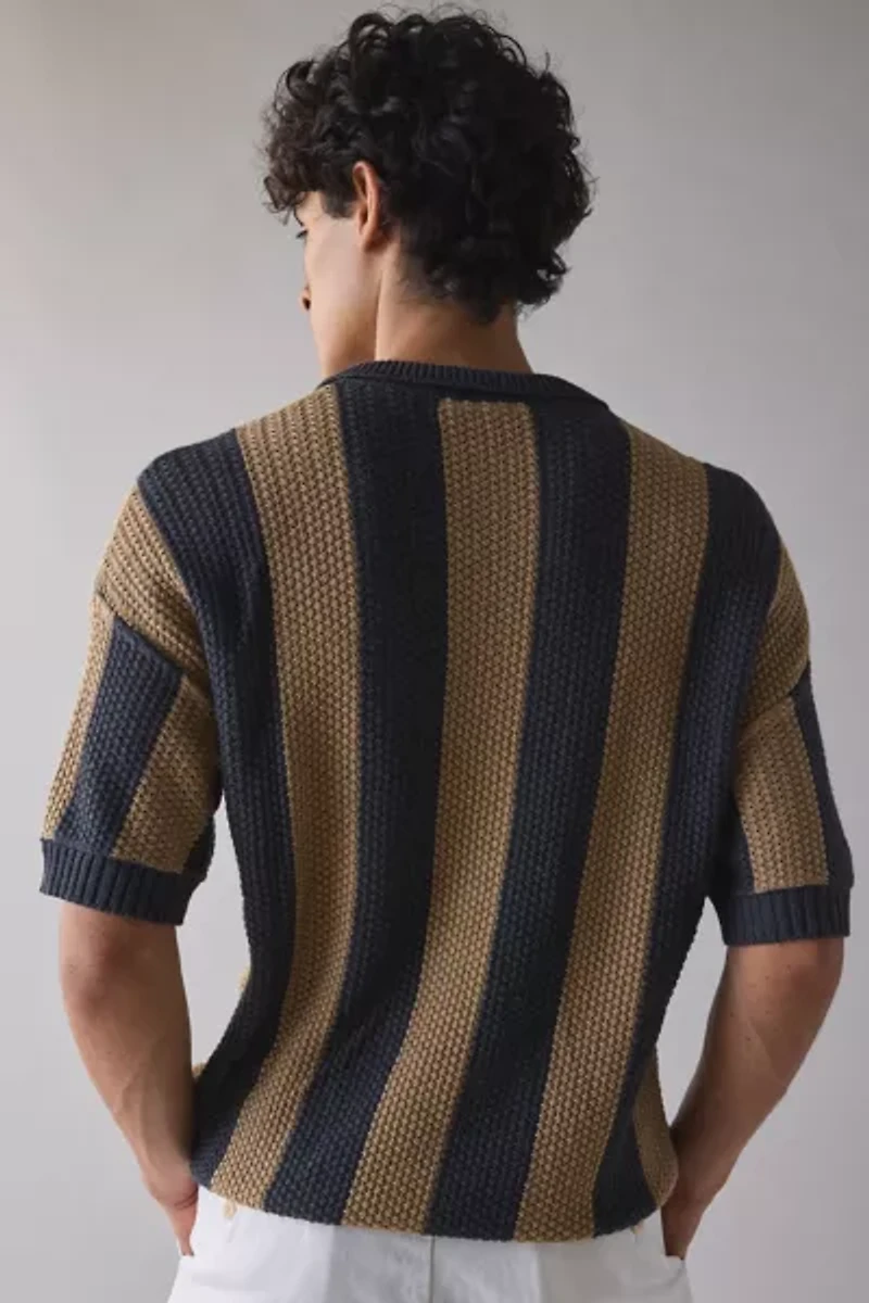 The Ragged Priest Short Sleeve Polo Sweater