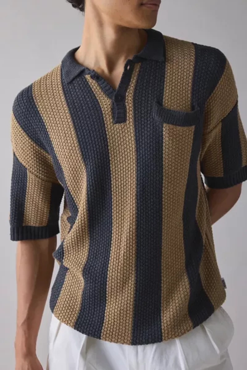 The Ragged Priest Short Sleeve Polo Sweater