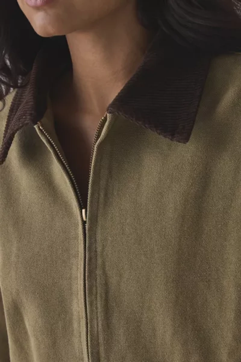 Lioness Workwear Oversized Canvas Barn Jacket