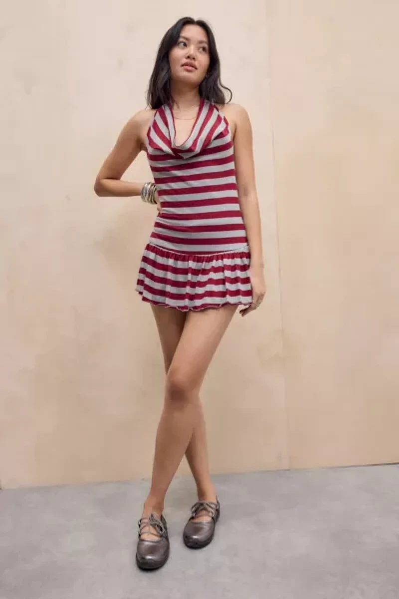 Silence + Noise Selena Halter Romper
