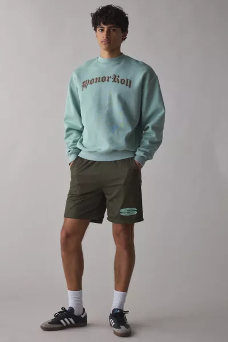 Students Golf The List Graphic Crew Neck Sweatshirt