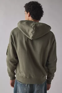 Alpha Industries Utility Zip Hoodie Sweatshirt
