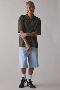Students Golf Course Mashall Graphic Mesh Polo Shirt