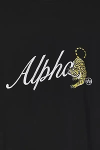 Alpha Industries Tiger Graphic Long Sleeve Tee