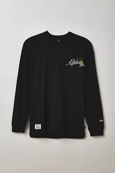 Alpha Industries Tiger Graphic Long Sleeve Tee