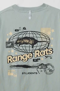Students Golf Range Rats Graphic Tee