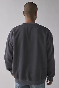 Mitchell & Ness NBA Los Angeles Lakers Downtown Graphic Crew Neck Sweatshirt