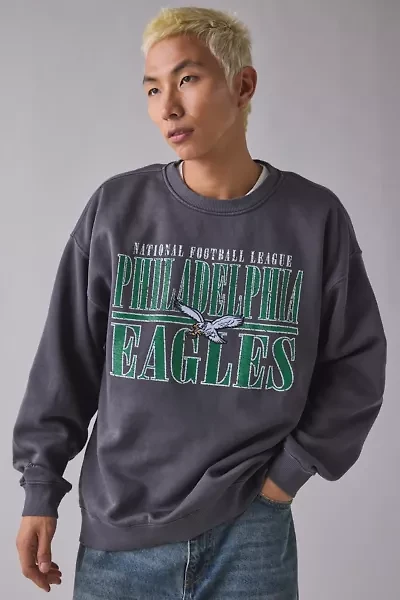 Mitchell & Ness NFL Philadelphia Eagles Downtown Graphic Crew Neck Sweatshirt