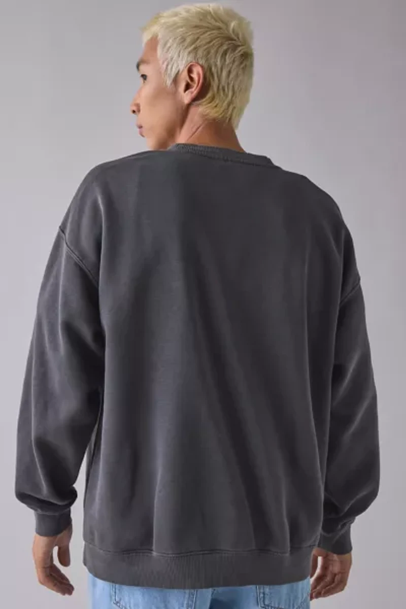 Mitchell & Ness MLB Los Angeles Dodgers Downtown Graphic Crew Neck Sweatshirt