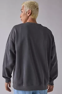 Mitchell & Ness MLB Los Angeles Dodgers Downtown Graphic Crew Neck Sweatshirt