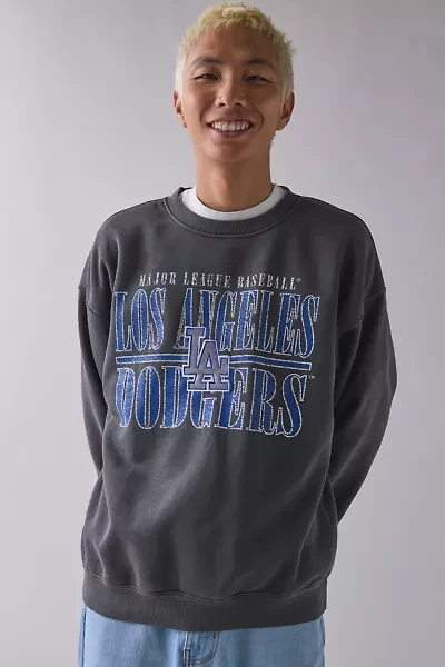 Mitchell & Ness MLB Los Angeles Dodgers Downtown Graphic Crew Neck Sweatshirt