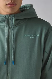 Janji Runaround Half Zip Hoodie Sweatshirt