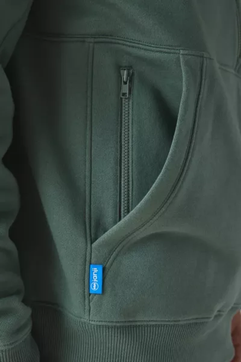 Janji Runaround Half Zip Hoodie Sweatshirt