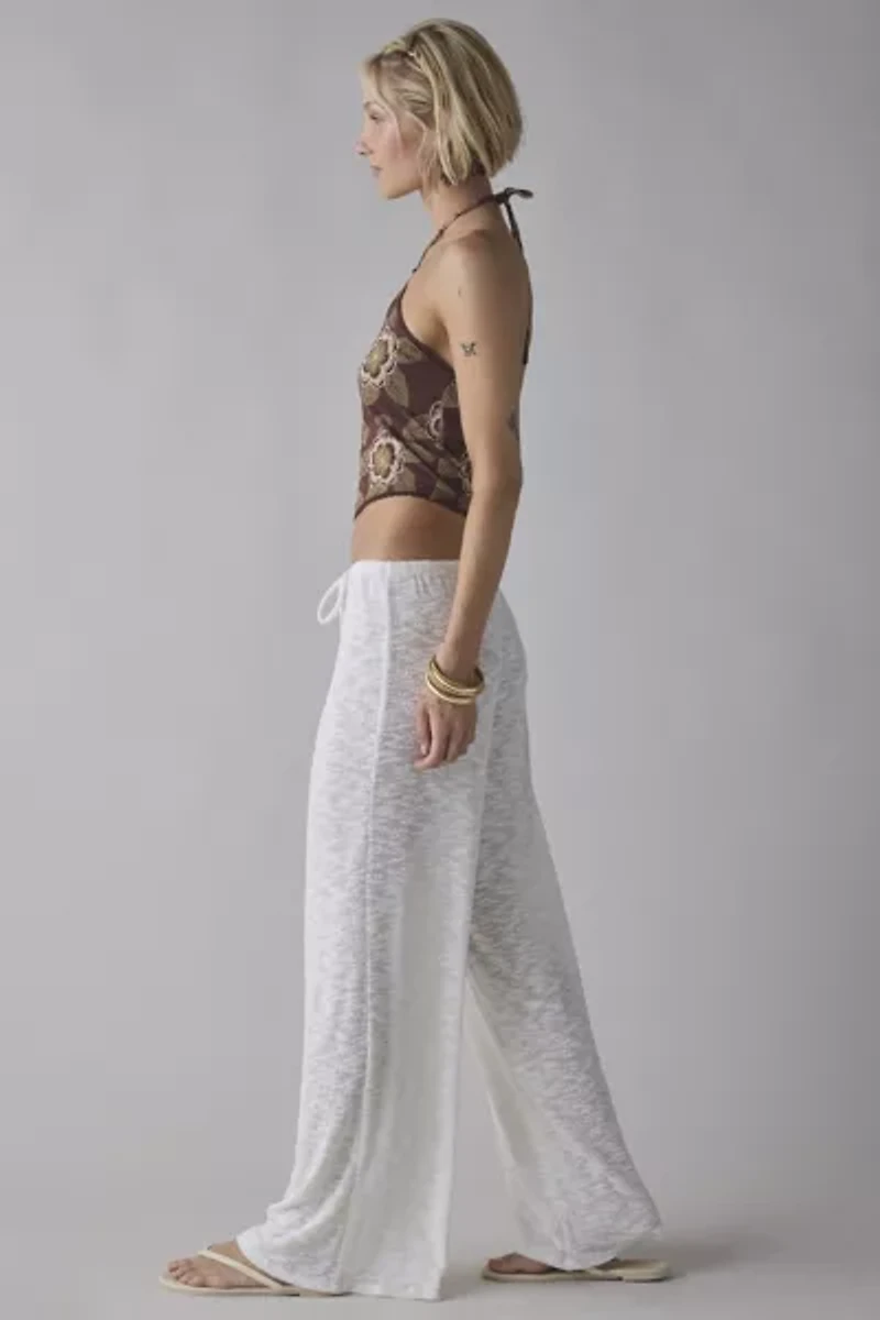 Out From Under Bella Low-Rise Straight Leg Beach Pant