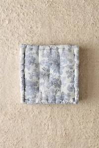 Printed Puffy Tufted Floor Pillow