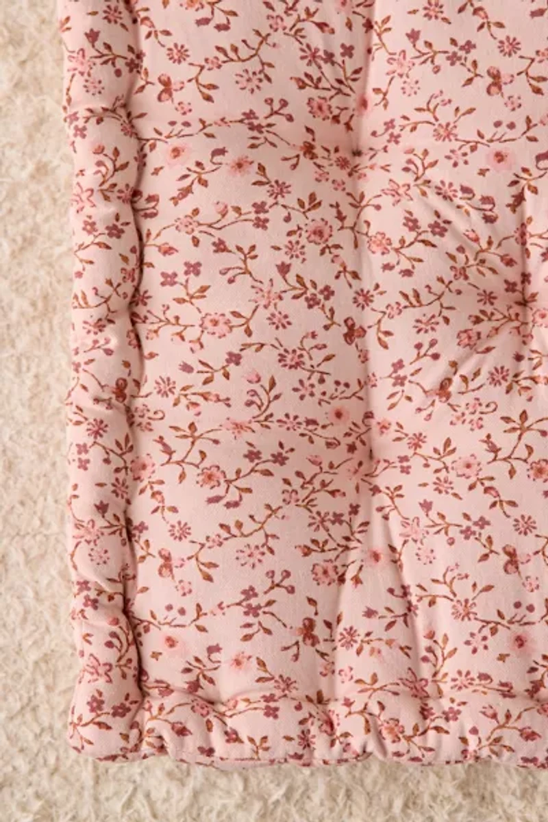 Printed Puffy Tufted Floor Pillow