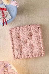 Printed Puffy Tufted Floor Pillow