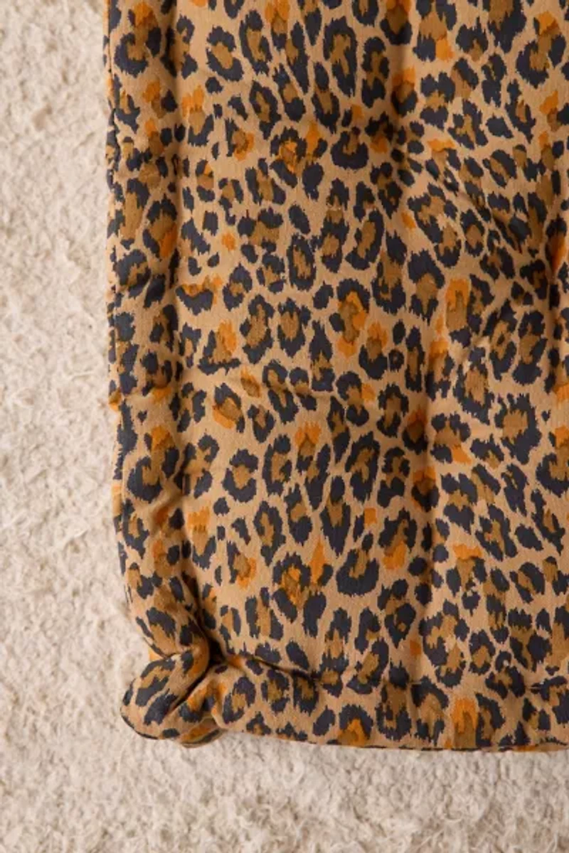 Printed Puffy Tufted Floor Pillow