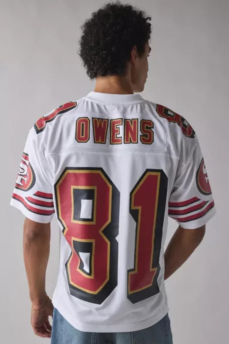 Mitchell & Ness NFL San Francisco 49ers Terrell Owens Football Jersey Tee