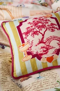 Thara Icon Mini Velvet Throw Pillow