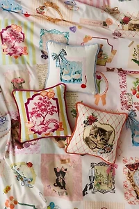 Thara Icon Mini Velvet Throw Pillow
