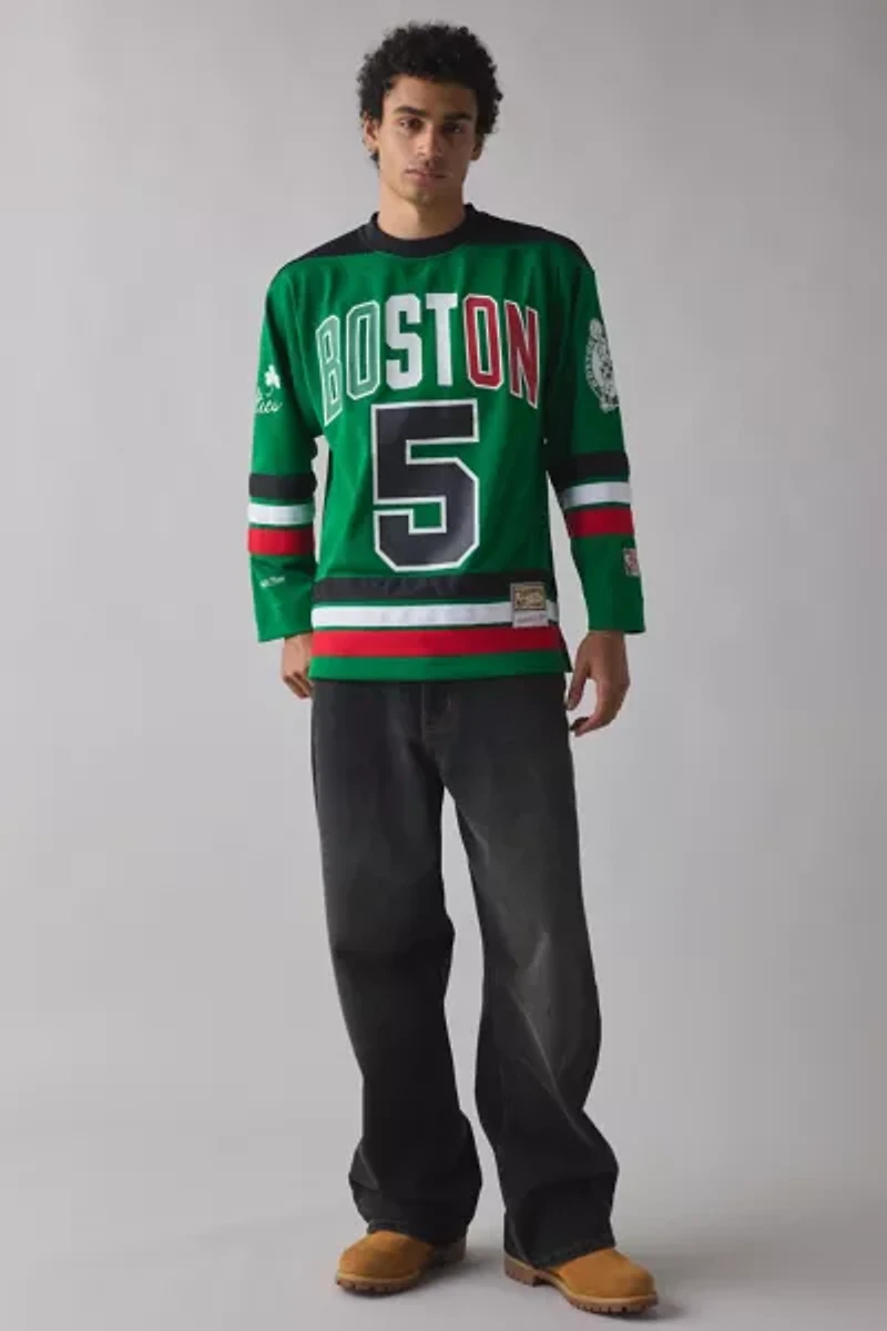 Mitchell & Ness NBA Boston Celtics Kevin Garnett Long Sleeve Jersey Tee