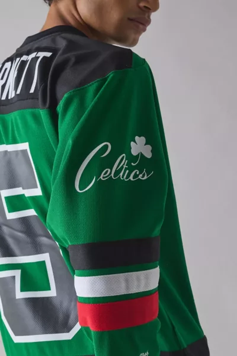Mitchell & Ness NBA Boston Celtics Kevin Garnett Long Sleeve Jersey Tee