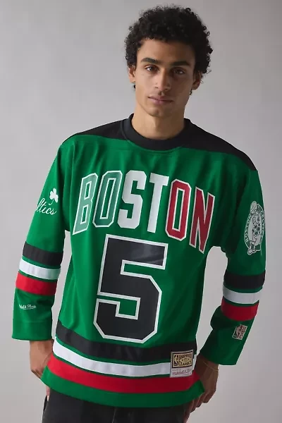 Mitchell & Ness NBA Boston Celtics Kevin Garnett Long Sleeve Jersey Tee