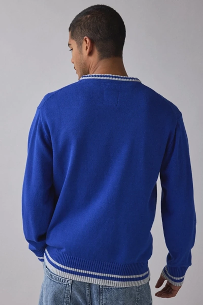 Mitchell & Ness MLB Los Angeles Dodgers Crew Neck Sweater
