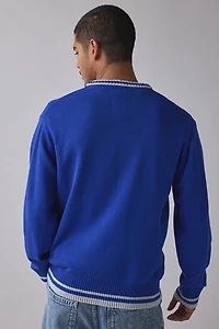 Mitchell & Ness MLB Los Angeles Dodgers Crew Neck Sweater