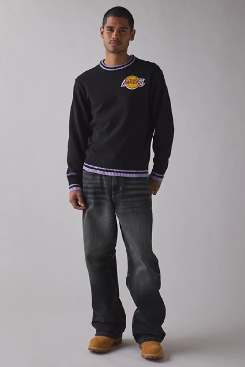 Mitchell & Ness NBA Los Angeles Lakers Crew Neck Sweater