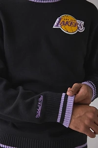 Mitchell & Ness NBA Los Angeles Lakers Crew Neck Sweater