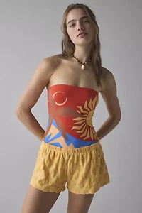 Out From Under Pickin’ Daisies Terry Knit Short