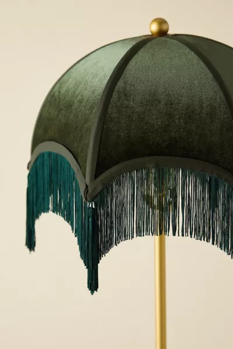 Modern Love Tassel-Fringed Floor Lamp